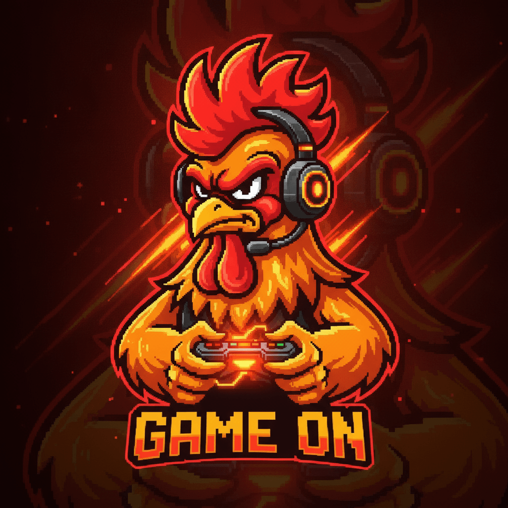Mascota El Gallo Gamer